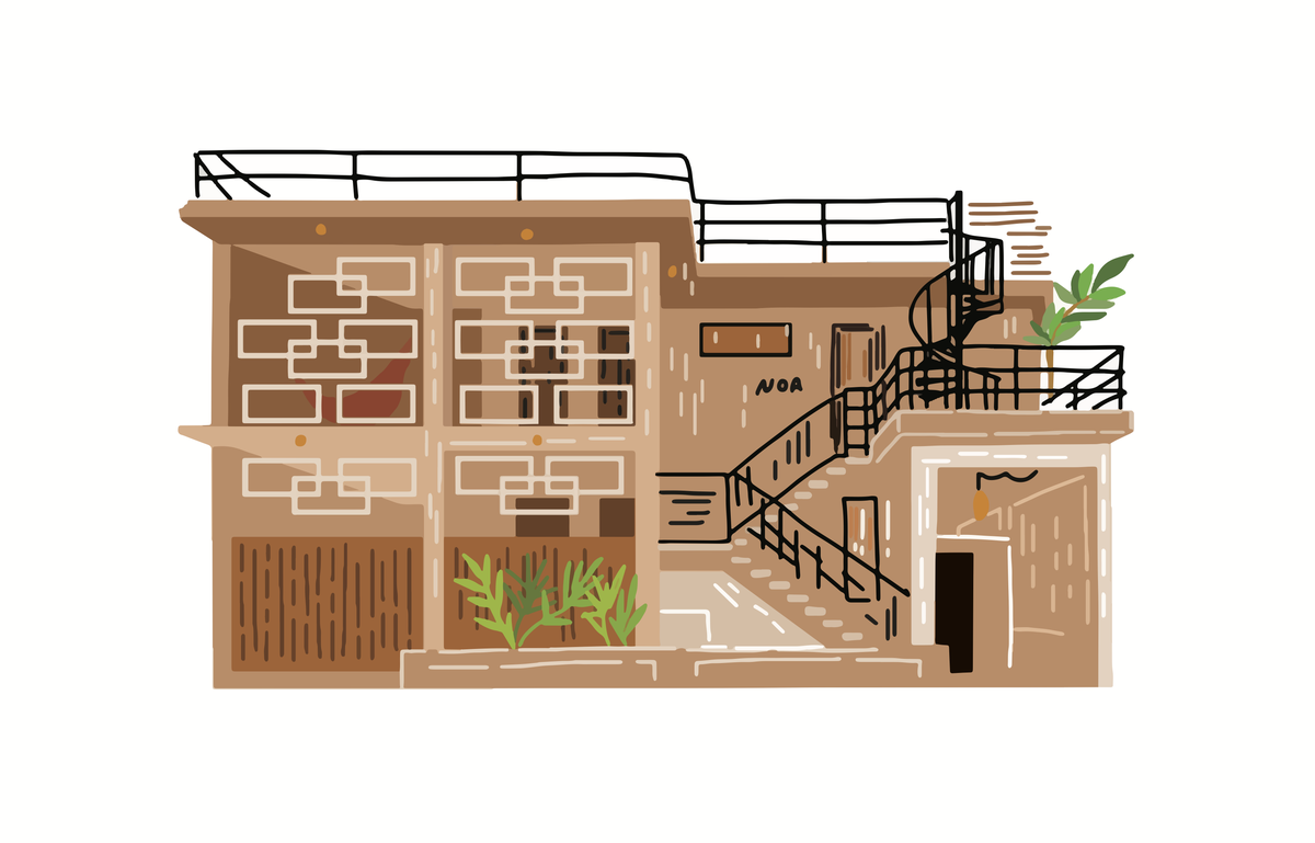 Original illustration of Noa