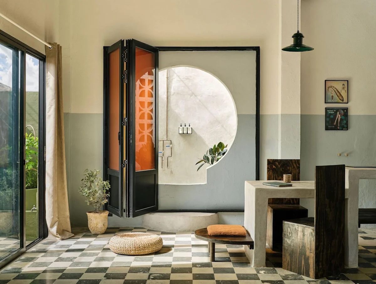An apartment interior at Verde by DW in San Juan.
