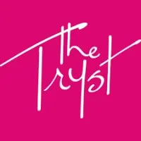 logo of The Tryst Hotel.