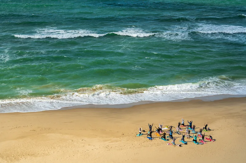Yoga on the Beach
